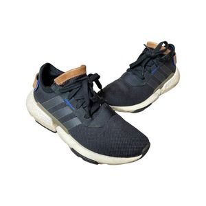 Size 8 Adidas Mens Running Shoes Pod-S3.1 Core Black 2018 Good Condition